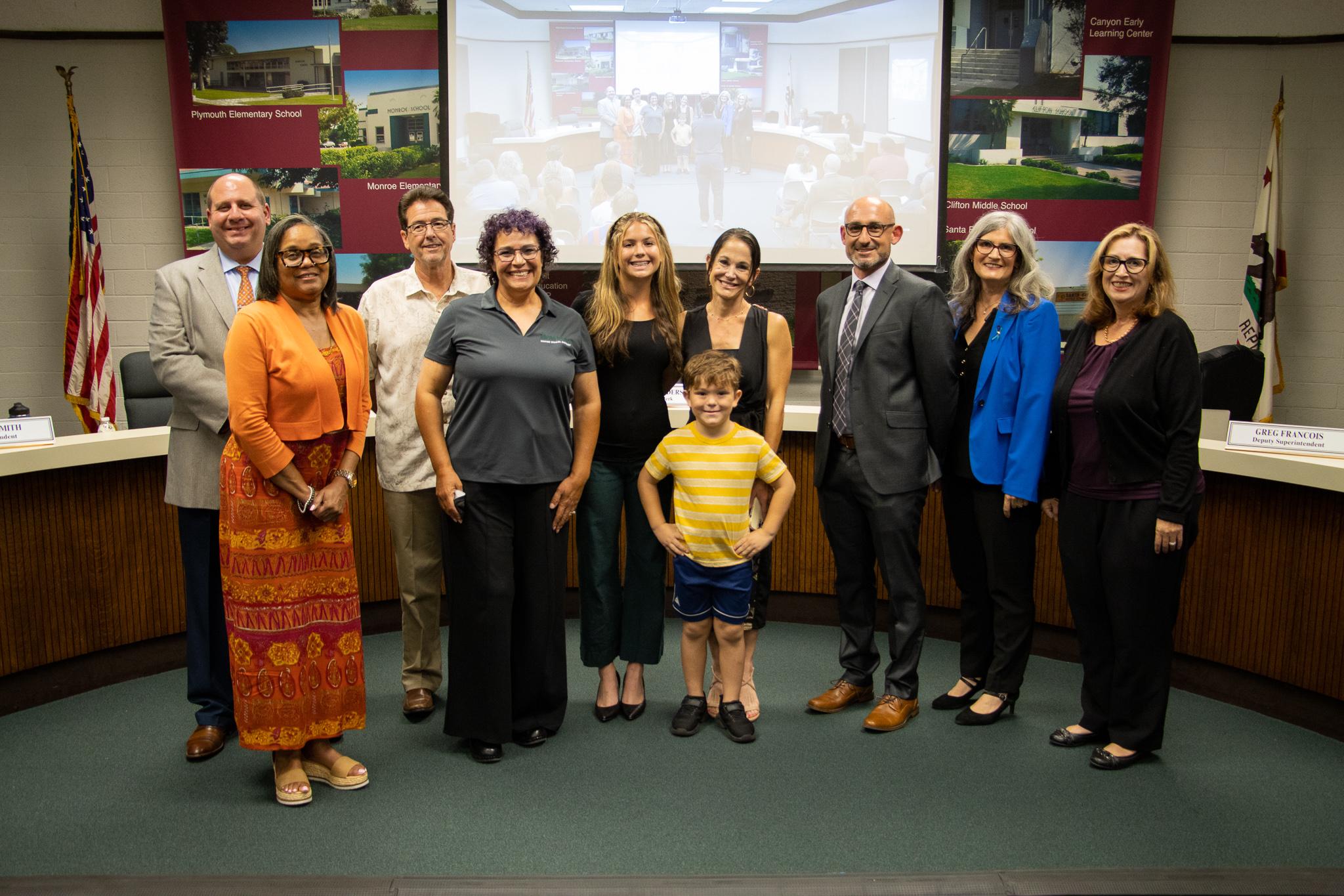 Emma Nahapetian from MHS and Sarah Tripp from Mountain Park School will join the MUSD Board of Education for the 2022-23 school year.