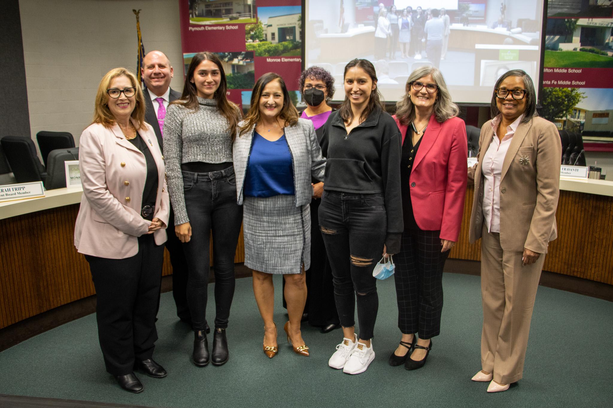 Board Members also welcomed Alma Ulloa as the new Executive Director of Special Education.